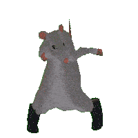 A cool dancing rat